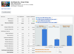 calculating amazon fba fees