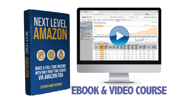 Next Level Amazon: Make a full-time income with only part-time hours via Amazon FBA.