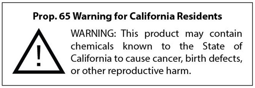 California Prop 65 Warning on  listings - GeekSeller Support