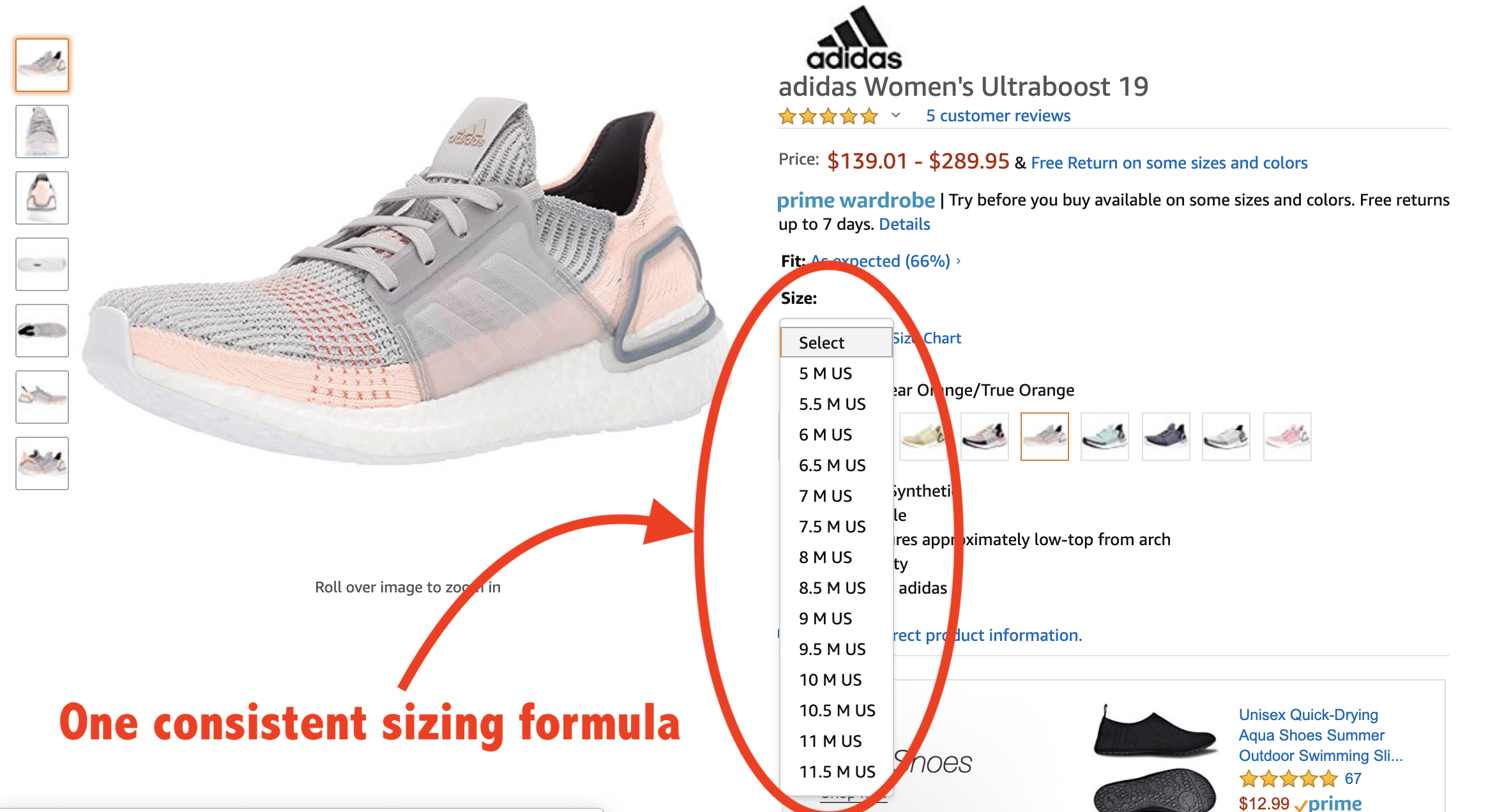 Amazon Fba Size Chart